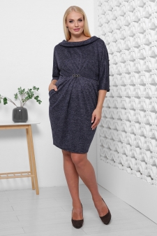платье "Тереза"темно-синий в интернет-магазине