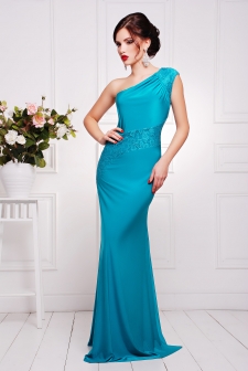 Платье"Юна"бирюза в интернет-магазине