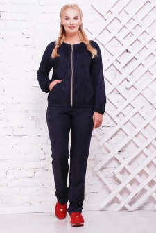 костюм "Муза"темно-синий в интернет-магазине