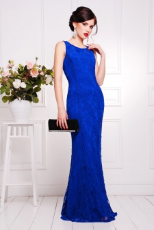 Платье"Мимоза"электрик в интернет-магазине