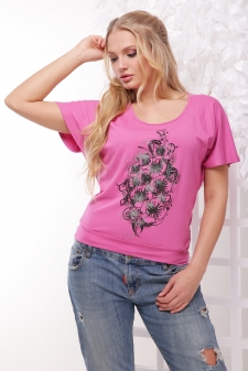 футболка "Мышка"розовый. в интернет-магазине