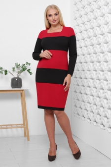 платье "Камила"красный в интернет-магазине