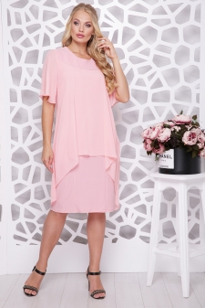 платье "Шарм"персик в интернет-магазине