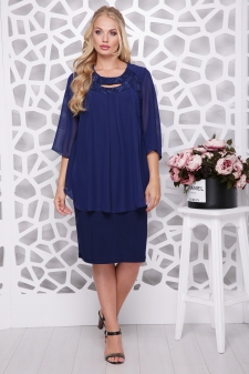платье "Афина"синий в интернет-магазине
