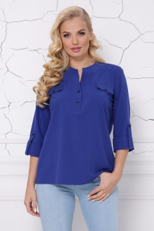 блуза "Сицилия"электрик в интернет-магазине