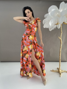 платье Голливуд оранжевый в интернет-магазине