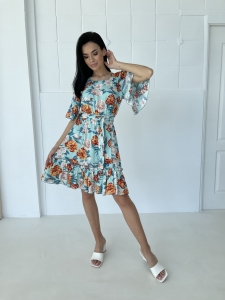 платье Гламур цветной принт в интернет-магазине
